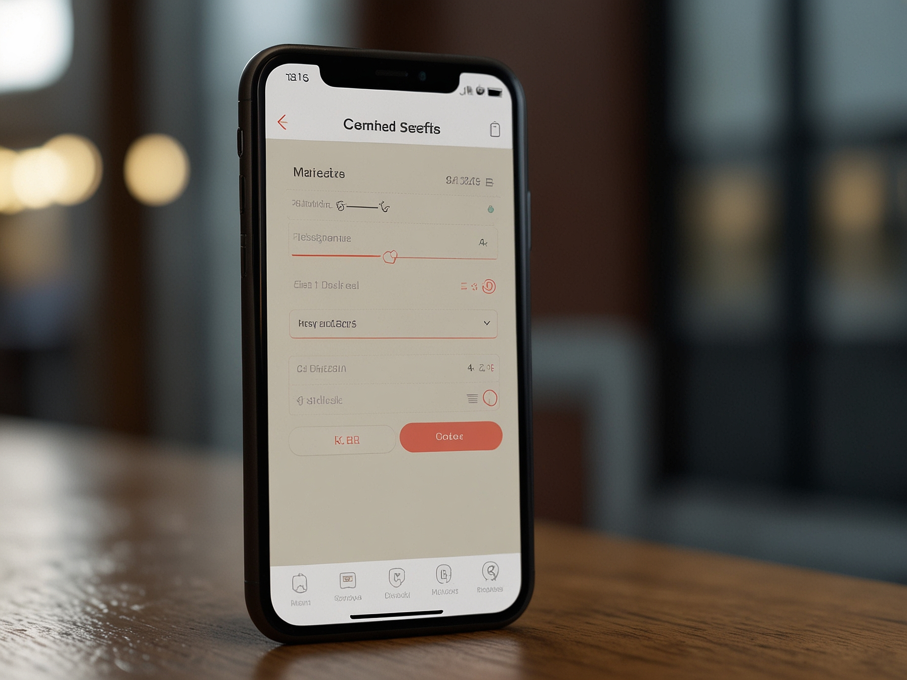 Formulario de registro en móvil
